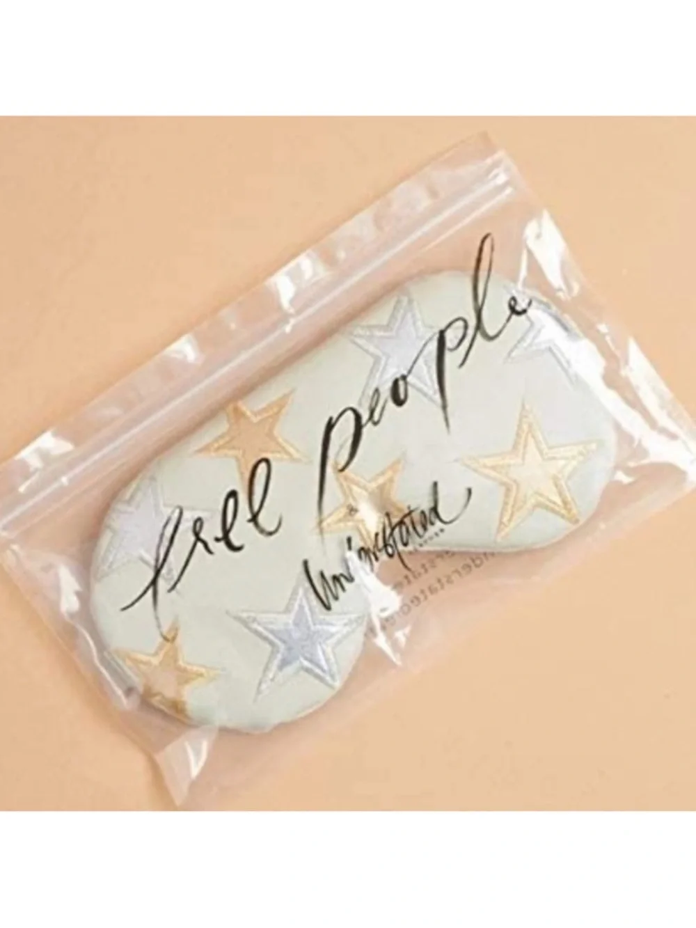 Free People x Understated Vegan Leather Starry Eyed Travel Eye Mask